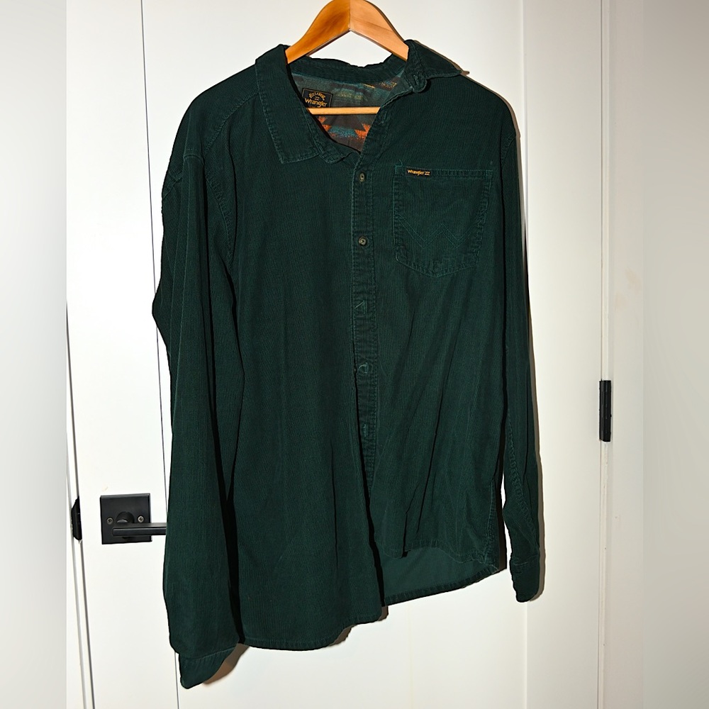 BillabongxWrangler-L-Pine green